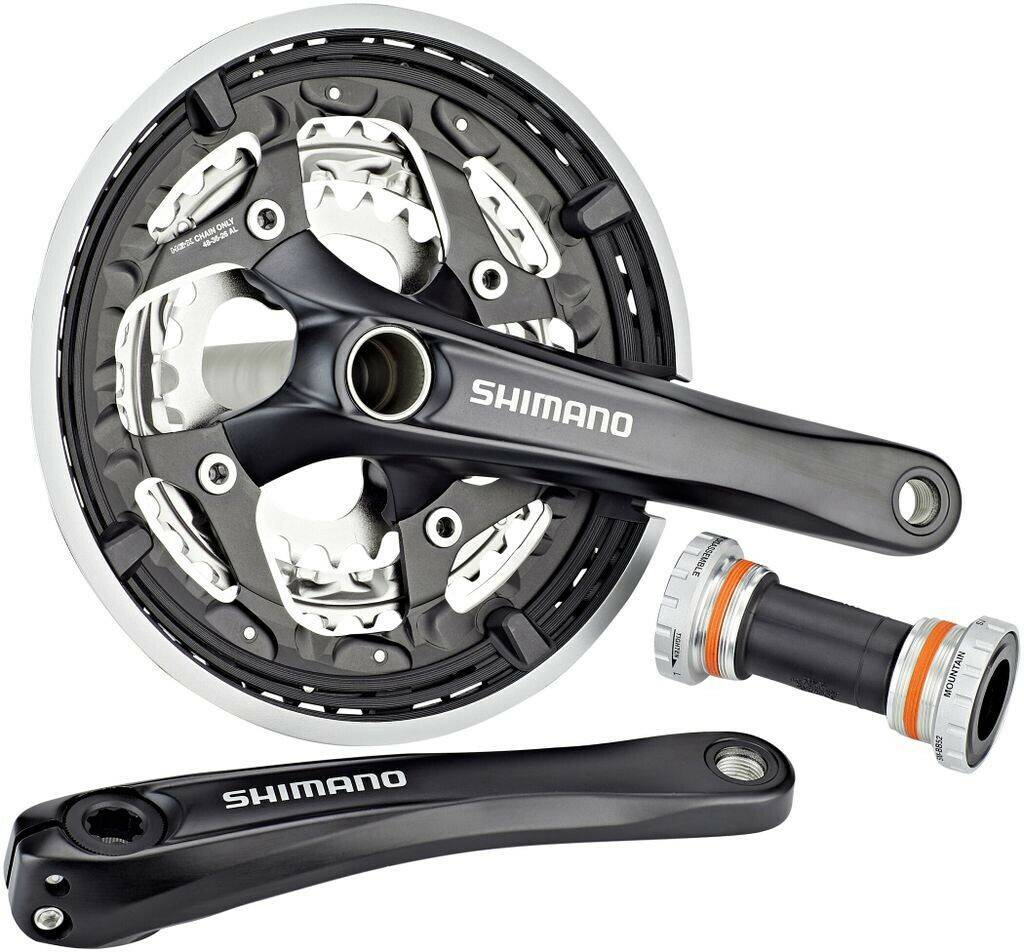 Shimano FC-T551(170) (48/36/26) schwarz Fahrradteile