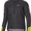 Gore C5 Shakedry 1985 Viz Jacket Men (isoliert) black/neon yellow Fahrradbekleidung