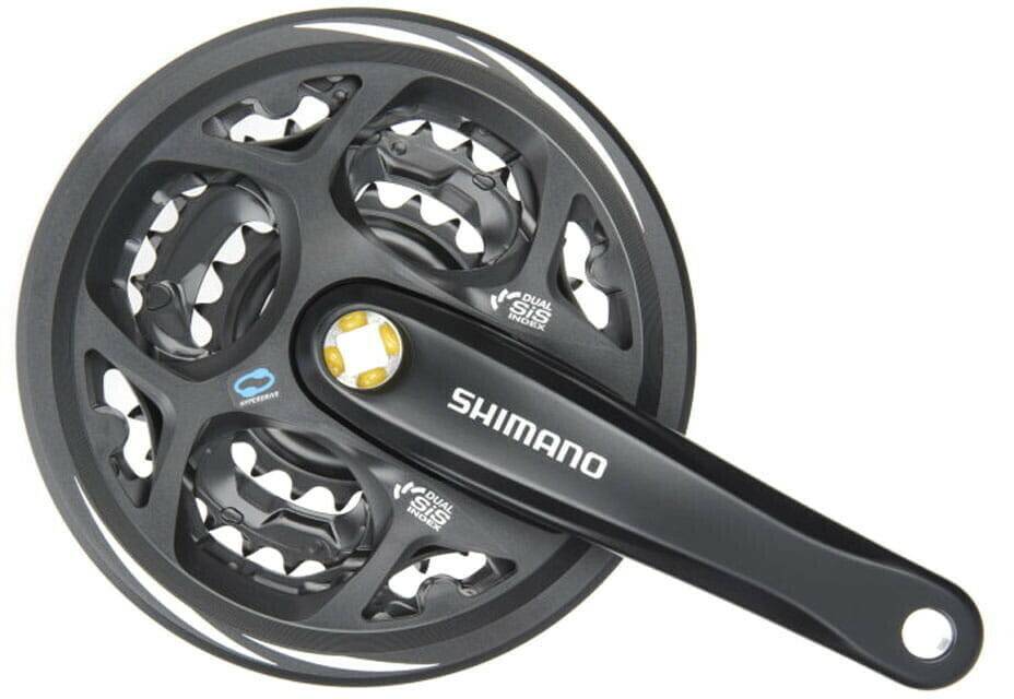 Shimano Altus FC-M311Kurbelgarnitur 48/38/28 schwarz 175mm Fahrradteile