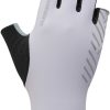 Fahrradbekleidung Shimano Advanced Short Gloves Men (ECWGLBSVS41ML0104)Mann weiß