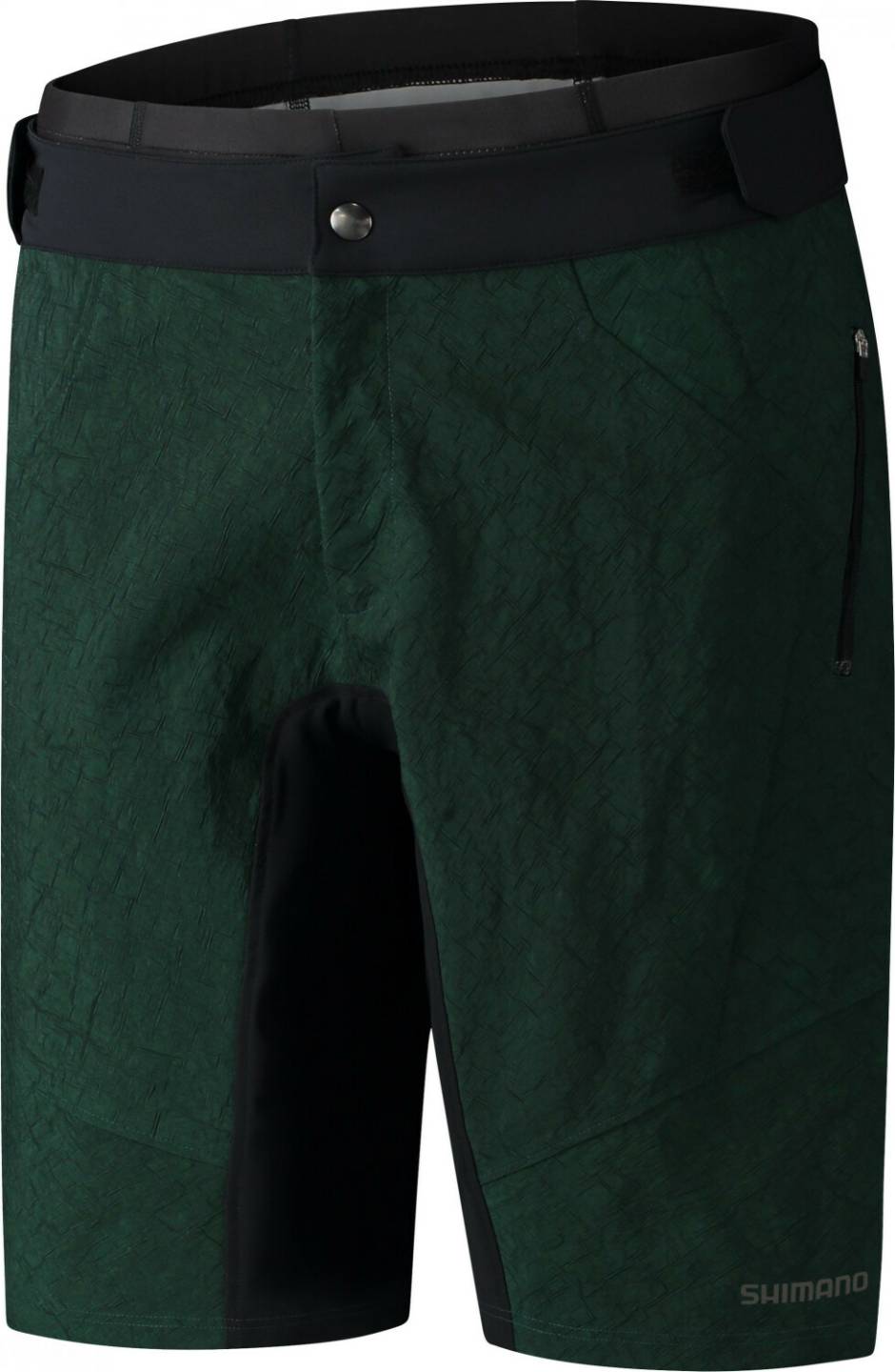 Fahrradbekleidung Shimano Revo Shorts w/o Liner green