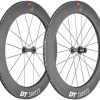 Fahrradteile DT Swiss ARC 1100 DICUT 80 Vorderrad - 28" | Carbon | Clincher - QR 100 - schwarz Einheitsgröße