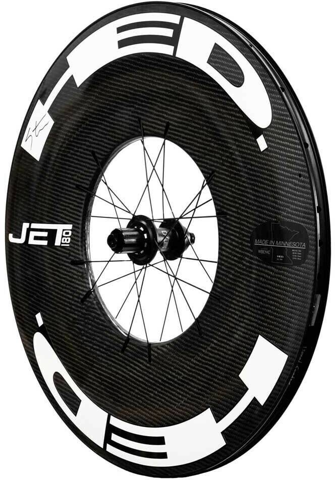 Fahrradteile Hed Jet 180 Cl Disc Tubeless Road Rear Wheel silver 12 x 142 mm / Shimano/Sram HG