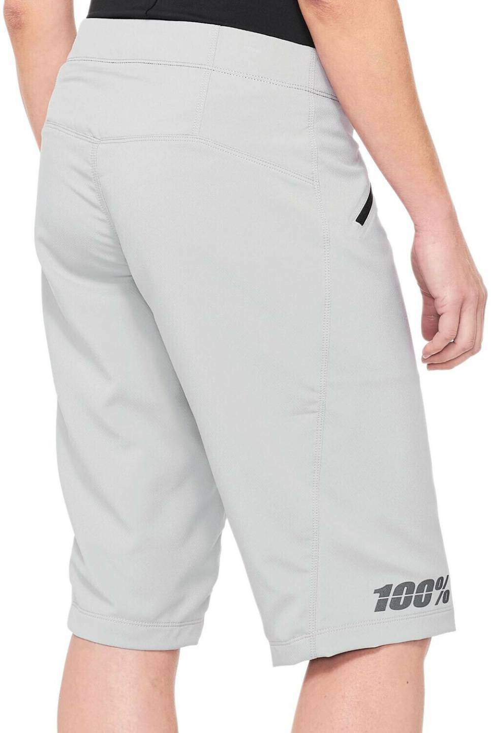 100% Ridecamp Shorts Damen grau Fahrradbekleidung