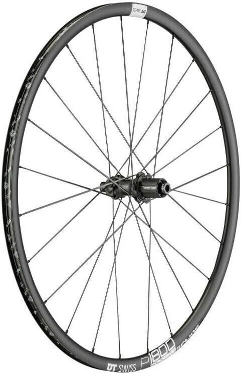 DT Swiss P 1800 Spline 20 700 Cl Disc Tubeless Road Rear Wheel silver 12 x 142 mm / Shimano/Sram HG Fahrradteile