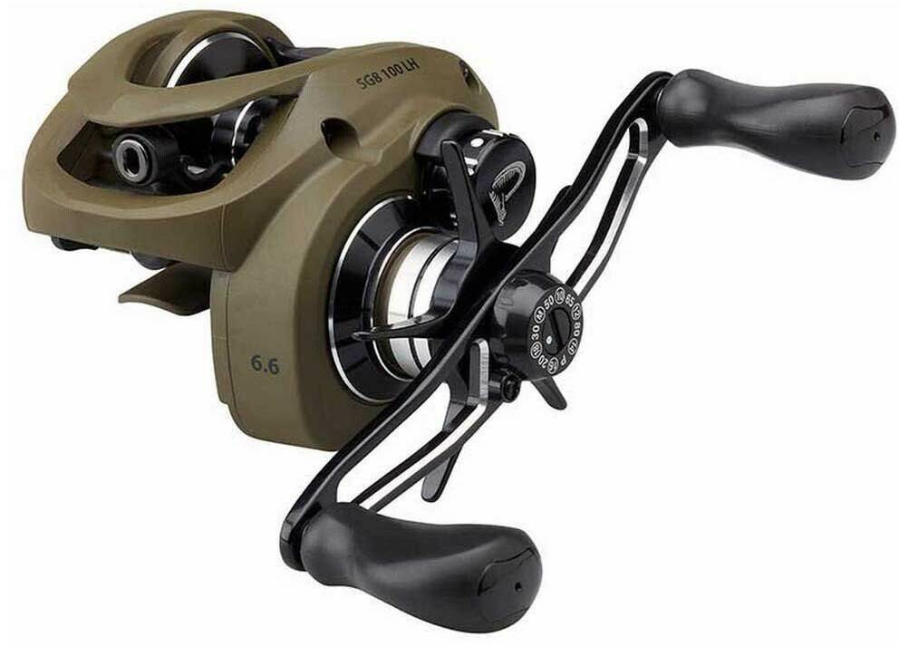 Savage Gear Sg8 100 Lh Baitcasting Reel Silver Ratio: 8.1:1 Angeln