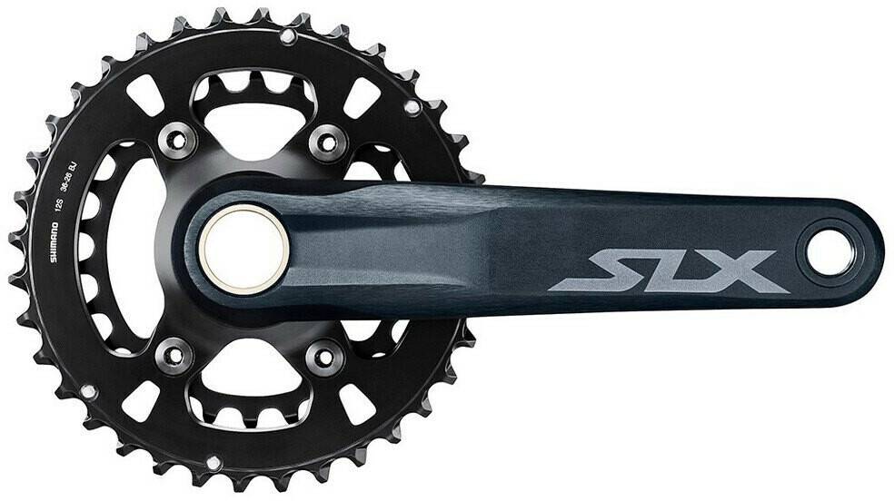 Fahrradteile Shimano Slx M7120 Boost 55 Mm Crankset black 175mm (36/26)