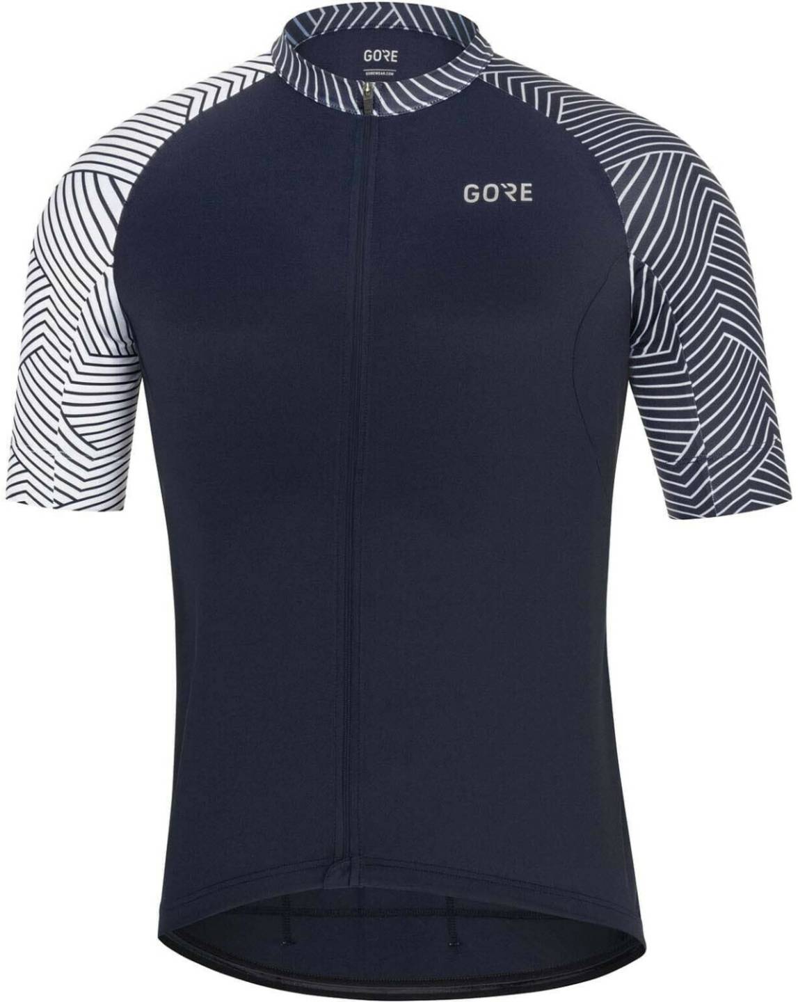 Gore C5 Optiline Trikot Men's orbit blue/white Fahrradbekleidung