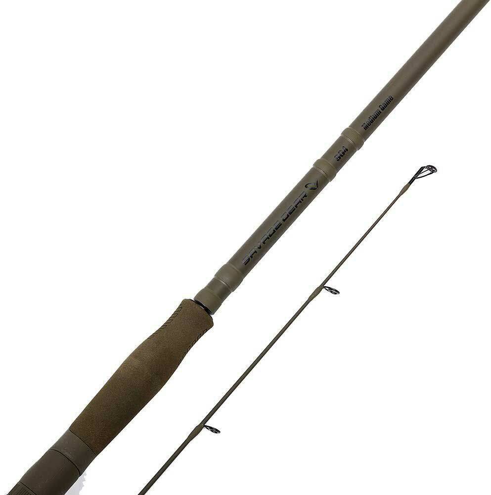 Savage Gear Sg4 Medium Game Spinning Rod Schwarz 2.43 m / 10-30 g Angeln