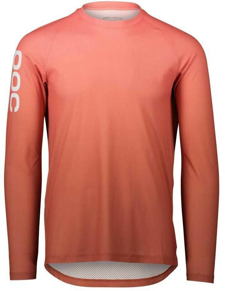 POC Essential Lite Long Sleeve Enduro Jersey (Red) Men Fahrradbekleidung