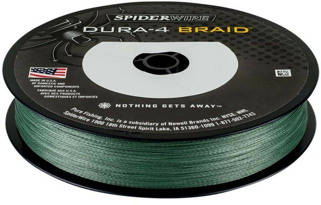 Angeln Spiderwire Dura 4 300 M Line Grün 0.100 mm (1450386)