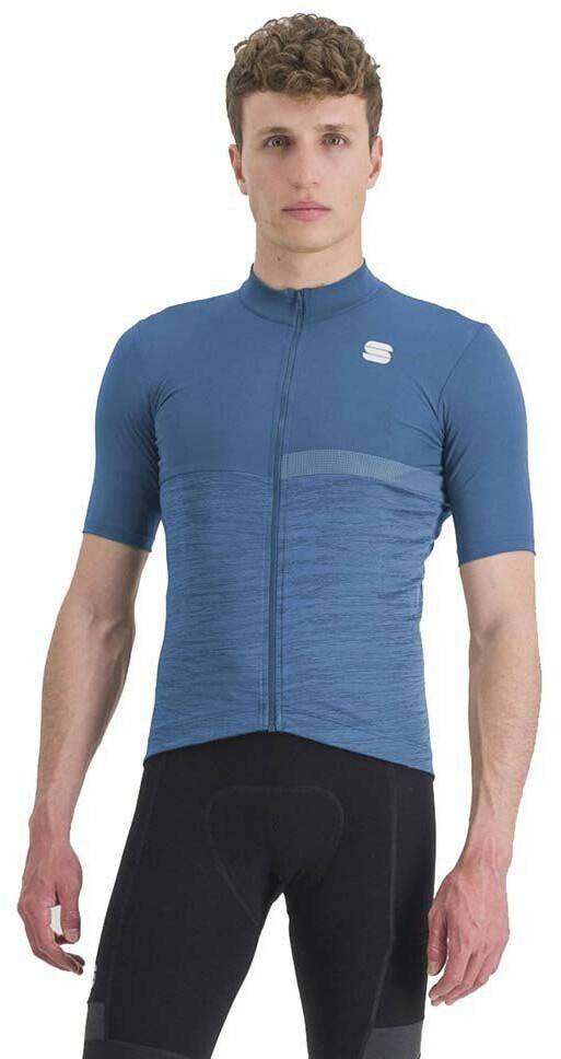 Sportful Giara Short Sleeve Jersey (Blue) Men Fahrradbekleidung