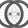 Fahrradteile Fulcrum Wind 57 Disc Center Lock Carbon Laufradsatz schwarz 28" Satz (VR 12x100 + HR 12x142) Shimano