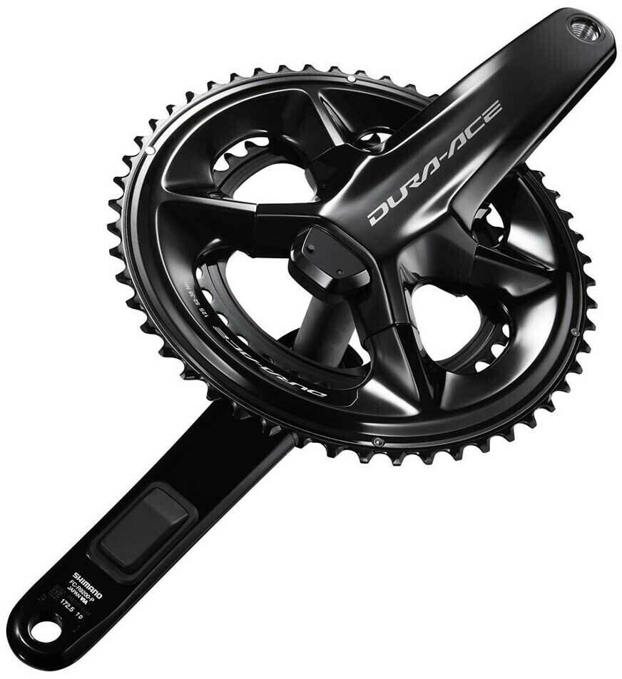 Fahrradteile Shimano Dura-ace R9200p Hollowtech Ii Crankset Power Meter silver 172.5mm (52/36)