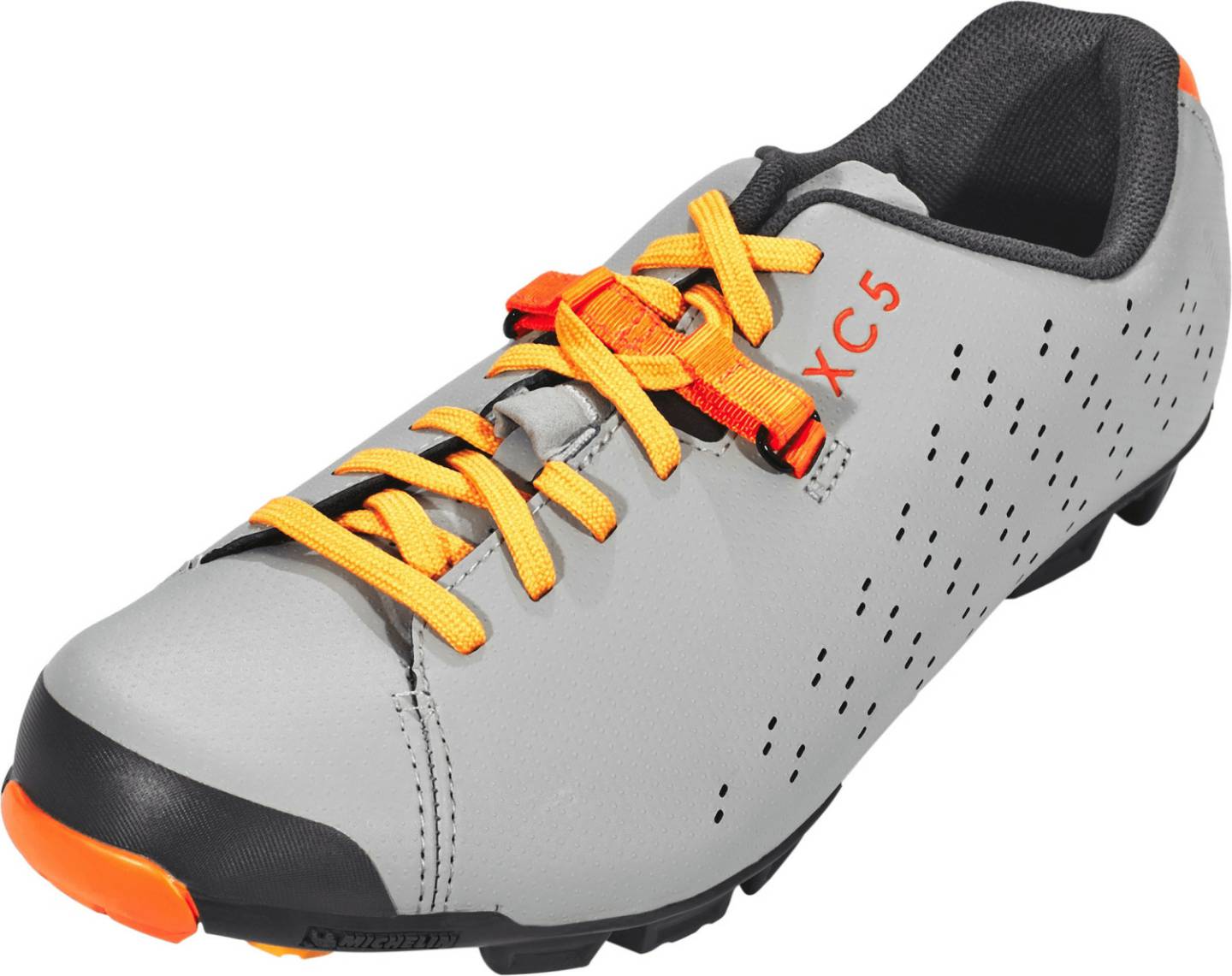 Shimano XC5 bike shoesgrey-orange Fahrradbekleidung