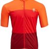 Silvini Turano Short Sleeve Jersey (Red/Orange) Men Fahrradbekleidung