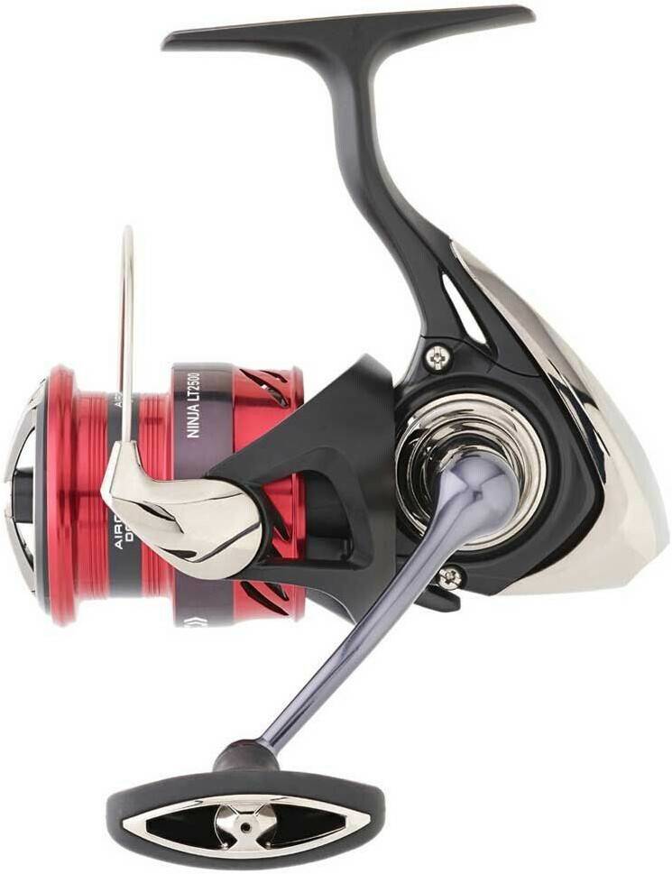 Daiwa Ninja LT 2023 Spinning Reel Silver 1000 Angeln